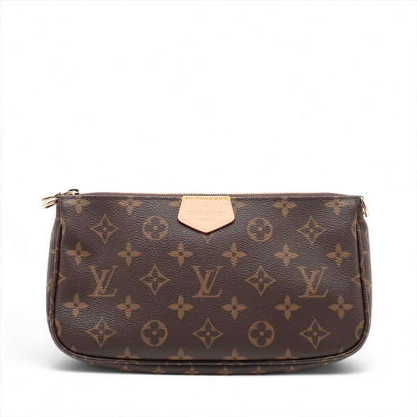 Louis Vuitton Khaki Monogram Multi Pochette Accessoires [Clearance Sale]