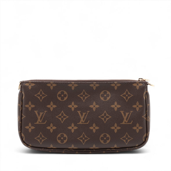 Louis Vuitton Khaki Monogram Multi Pochette Accessoires [Clearance Sale]
