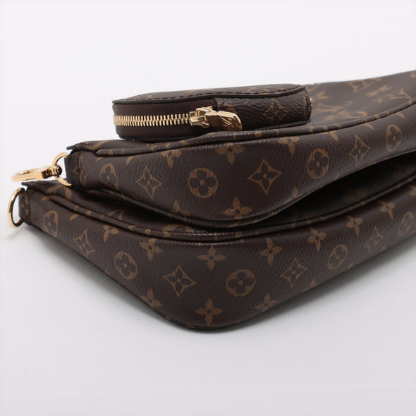 Louis Vuitton Khaki Monogram Multi Pochette Accessoires [Clearance Sale]