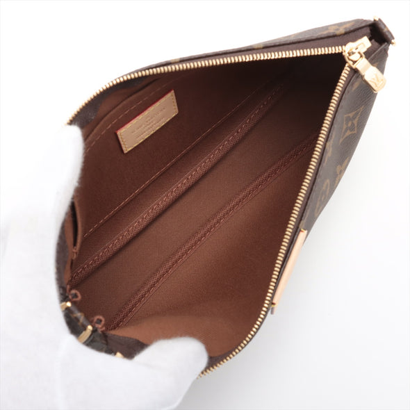 Louis Vuitton Khaki Monogram Multi Pochette Accessoires [Clearance Sale]