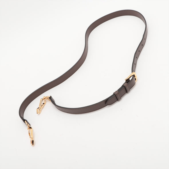 Gucci Brown Jumbo GG Horsebit 1955 Small Shoulder Bag [Clearance Sale]