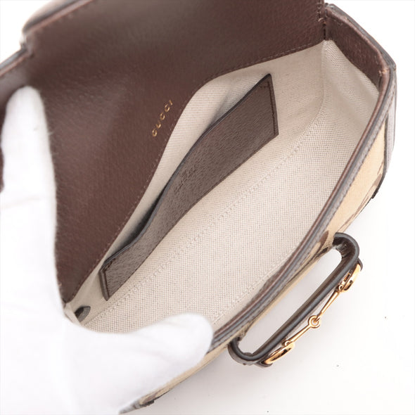 Gucci Brown Jumbo GG Horsebit 1955 Small Shoulder Bag [Clearance Sale]