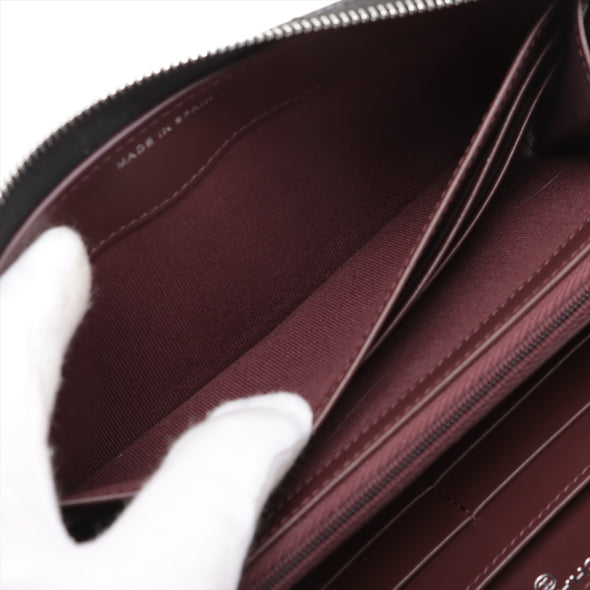 Chanel Black Caviar Leather Classic Zipped Wallet [Clearance Sale]