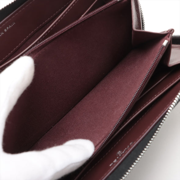 Chanel Black Caviar Leather Classic Zipped Wallet [Clearance Sale]