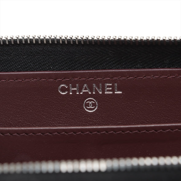 Chanel Black Caviar Leather Classic Zipped Wallet [Clearance Sale]