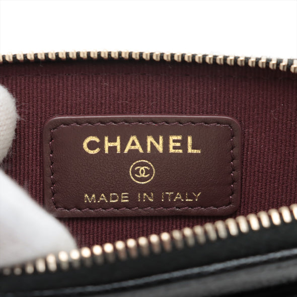 Chanel Black Caviar Leather Classic Zipped Coin Purse [Clearance Sale]