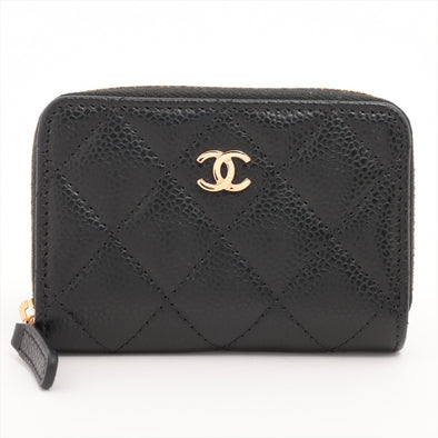 Chanel Black Caviar Leather Classic Coin Purse [Clearance Sale]