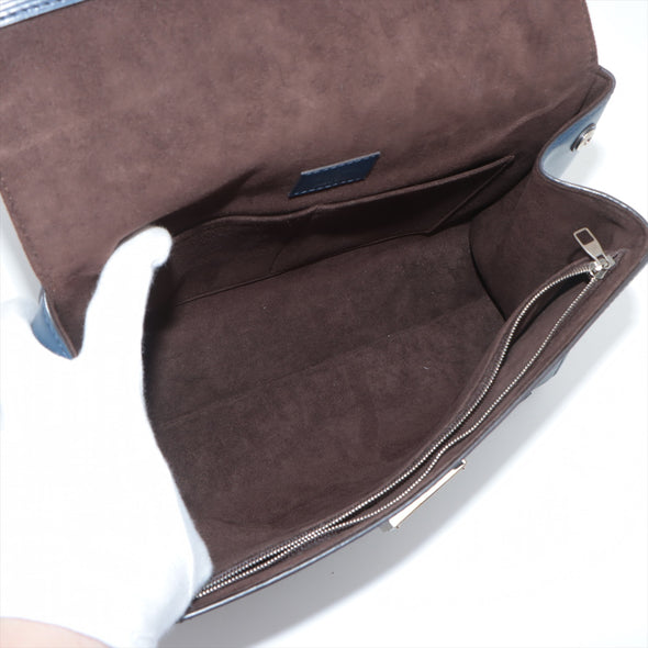 Louis Vuitton Navy Epi Leather Cluny MM [Clearance Sale]