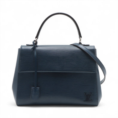 Louis Vuitton Navy Epi Leather Cluny MM [Clearance Sale]
