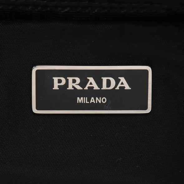 Nero Padded Re-Nylon Shopping Bag