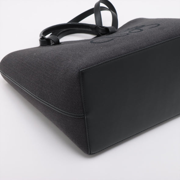 Loewe Black Leather Anagram Medium Tote Bag [Clearance Sale]