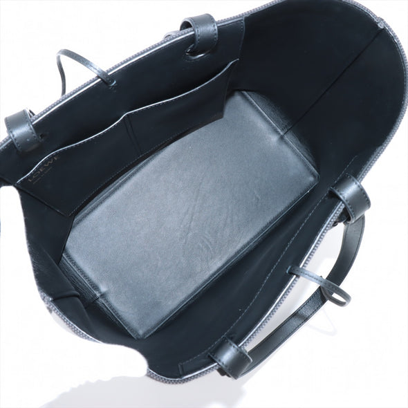 Loewe Black Leather Anagram Medium Tote Bag [Clearance Sale]