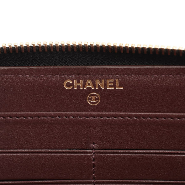 Chanel Black Caviar Leather Classic Zipped Wallet [Clearance Sale]