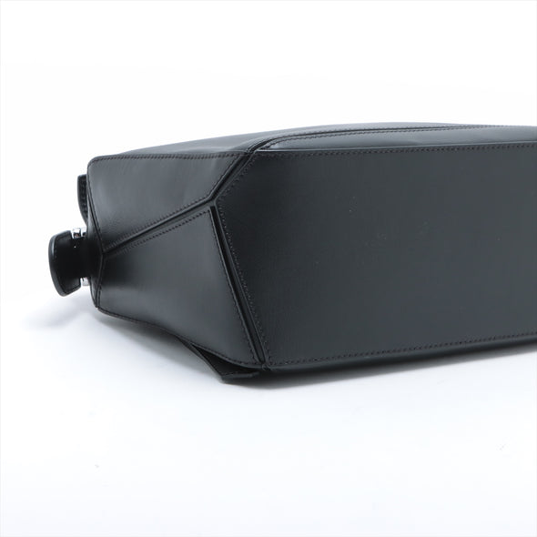 Loewe Black Leather Small Puzzle Bag [Clearance Sale]