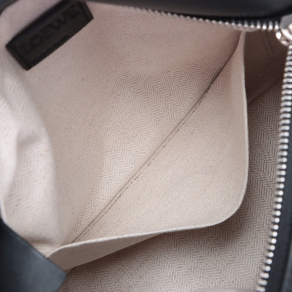 Loewe Black Leather Small Puzzle Bag [Clearance Sale]