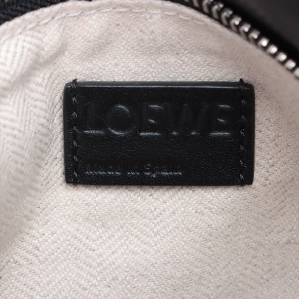 Loewe Black Leather Small Puzzle Bag [Clearance Sale]