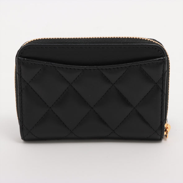 Chanel Black Nappa Leather Classic Coin Purse [Clearance Sale]
