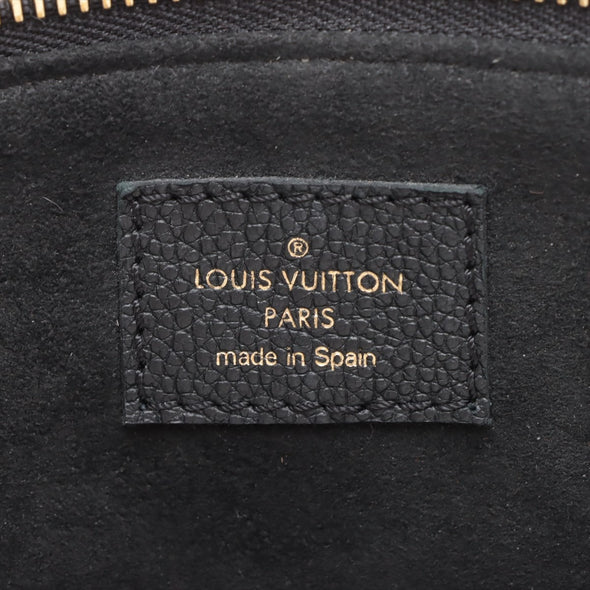 Louis Vuitton Black Beige Bicolor Monogram Empreinte Leather Petit Palais [Clearance Sale]