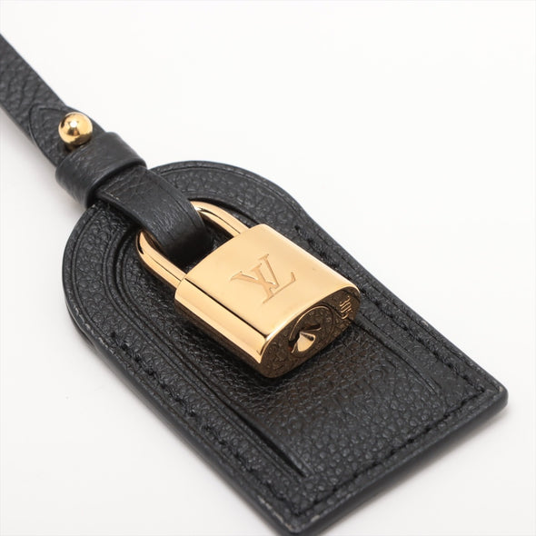 Louis Vuitton Black Beige Bicolor Monogram Empreinte Leather Petit Palais [Clearance Sale]