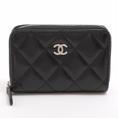 Chanel Black Caviar Leather Classic Coin Purse [Clearance Sale]