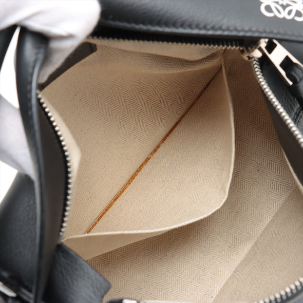 Loewe Black Leather Small Puzzle Bag [Clearance Sale]