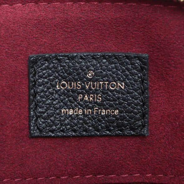 Louis Vuitton Black Beige Bicolor Monogram Empreinte Leather Speedy Bandouliere 25 [Clearance Sale]