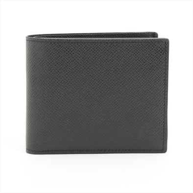 Louis Vuitton Noir Taiga Leather Marco Wallet  [Clearance Sale]