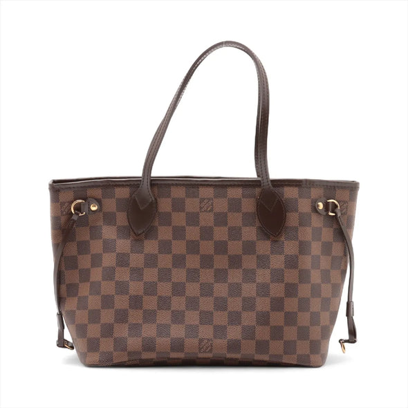 Louis Vuitton Vintage Damier Ebene Canvas Neverfull PM [Clearance Sale]