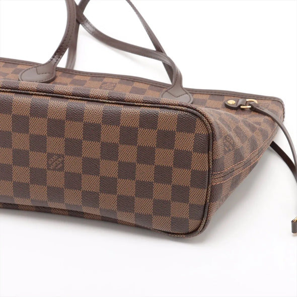 Louis Vuitton Vintage Damier Ebene Canvas Neverfull PM [Clearance Sale]