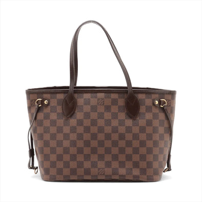 Louis Vuitton Vintage Damier Ebene Canvas Neverfull PM [Clearance Sale]