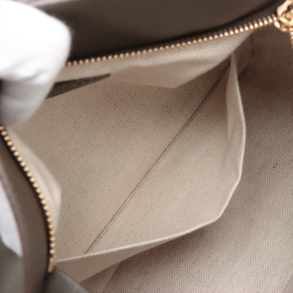 Loewe Khaki Leather Small Puzzle Bag [Clearance Sale]