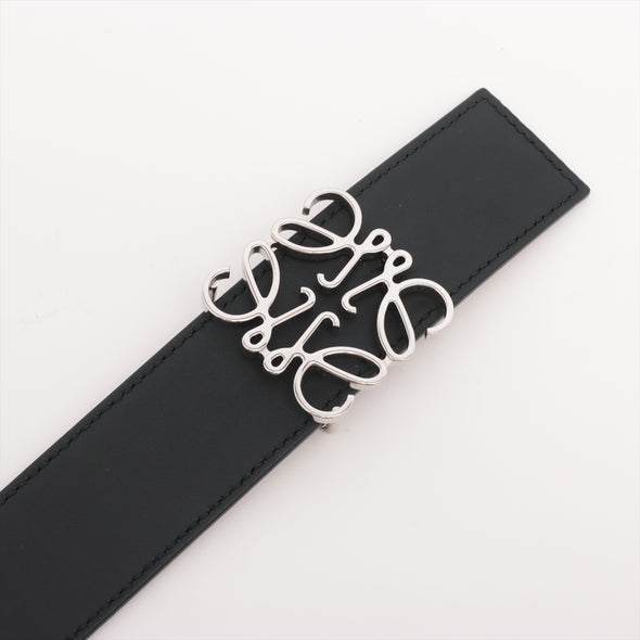 Loewe Black And Tan Leather Reversible Anagram Belt [Clearance Sale]