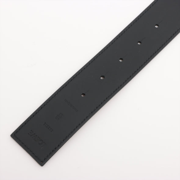 Loewe Black And Tan Leather Reversible Anagram Belt [Clearance Sale]