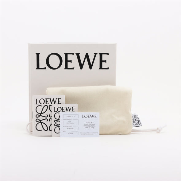 Loewe Black And Tan Leather Reversible Anagram Belt [Clearance Sale]