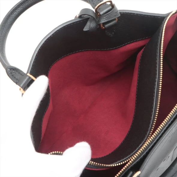 Louis Vuitton Noir Monogram Empreinte Leather Grand Palais MM [Clearance Sale]