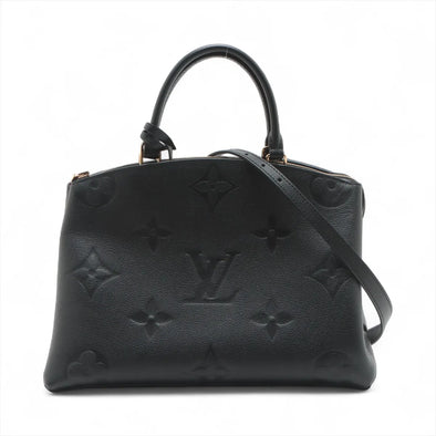 Louis Vuitton Noir Monogram Empreinte Leather Grand Palais MM [Clearance Sale]