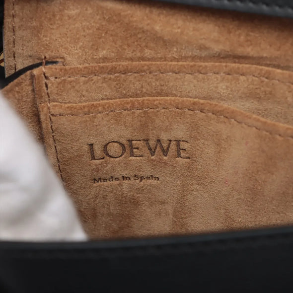 Loewe Black Leather Mini Gate Dual Bag [Clearance Sale]
