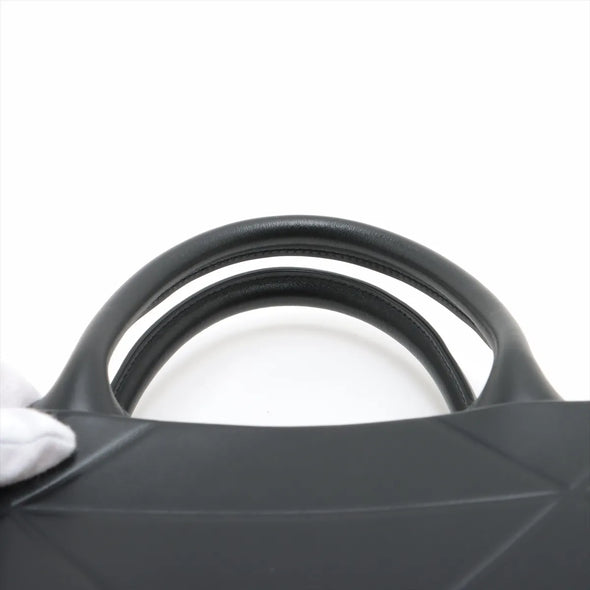 Prada Black Leather Symbole Shopping Bag [Clearance Sale]
