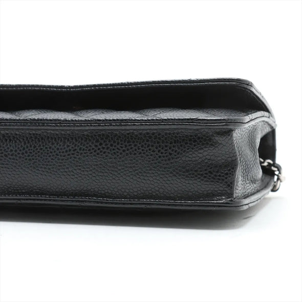 Chanel Black Caviar Calfskin Wallet On Chain [Clearance Sale]