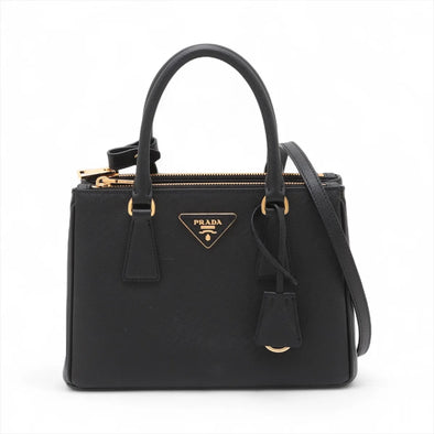 Prada Black Saffiano Leather Galleria Bag [Clearance Sale]