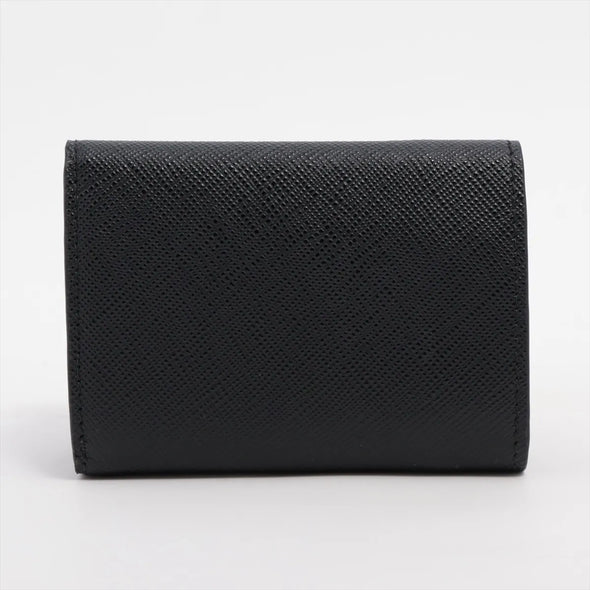 Prada Black Small Saffiano Leather Wallet [Clearance Sale]