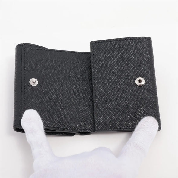 Prada Black Small Saffiano Leather Wallet [Clearance Sale]