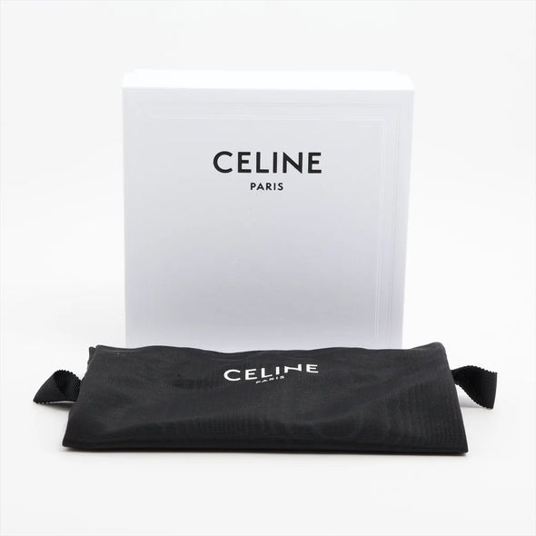 Celine Beige Taurillon Leather Triomphe Medium Belt [Clearance Sale]