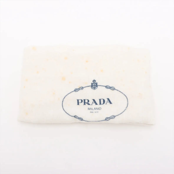 Prada Black Patent Saffiano Calfskin Leather Shoulder Bag [Clearance Sale]
