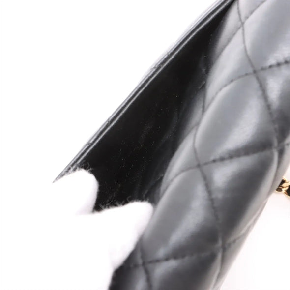 Chanel Black Nappa Lambskin Wallet On Chain [Clearance Sale]