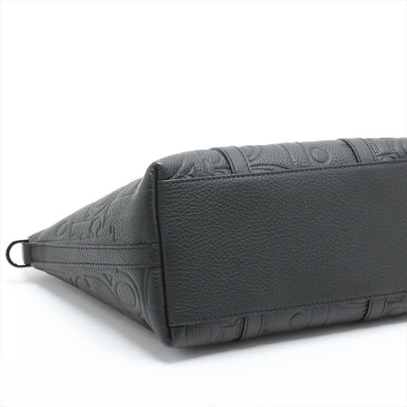 Christian Dior Black Leather Weekender [Clearance Sale]