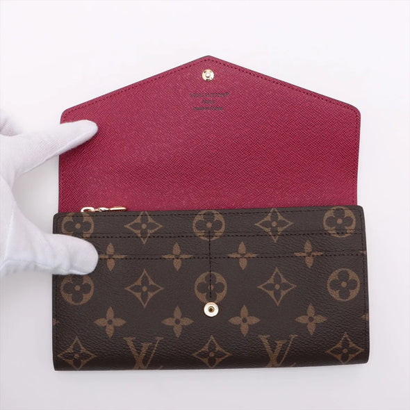 Louis Vuitton Monogram Canvas Sarah Wallet [Clearance Sale]