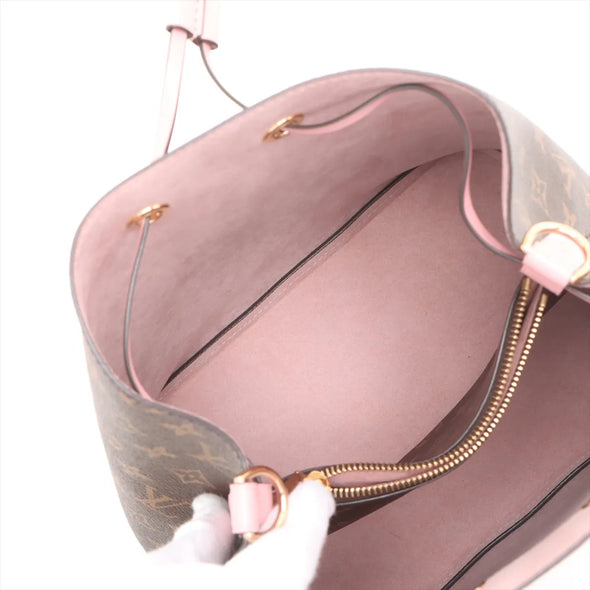 Louis Vuitton Pink Monogram Canvas Neonoe MM [Clearance Sale]