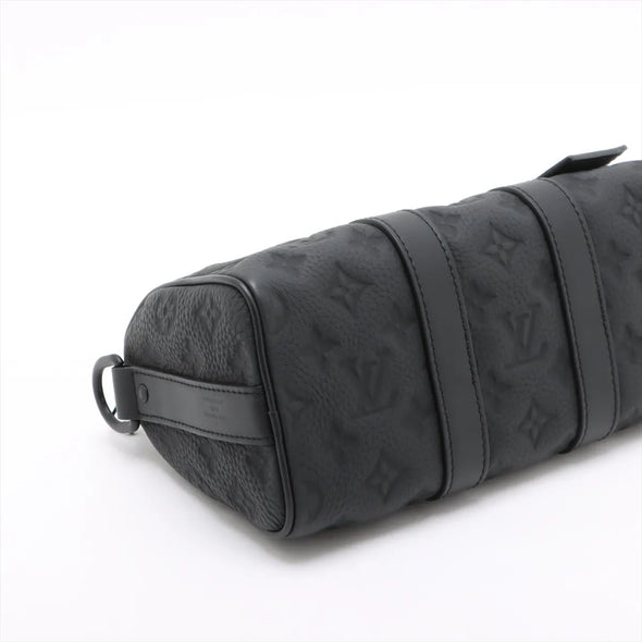 Louis Vuitton Black Taurillon Monogram Leather Bandouliere 25 [Clearance Sale]