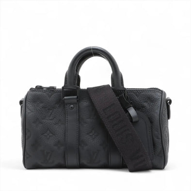 Louis Vuitton Black Taurillon Monogram Leather Bandouliere 25 [Clearance Sale]